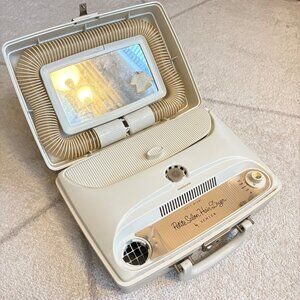 Vintage Schick Petite Salon Hair Dryer Working Retro 1960s Portable Bonnet Dryer